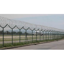 Airport Fence or Security Protection Network